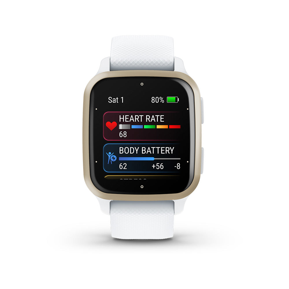 Garmin Venu Sq 2 White/Cream Gold