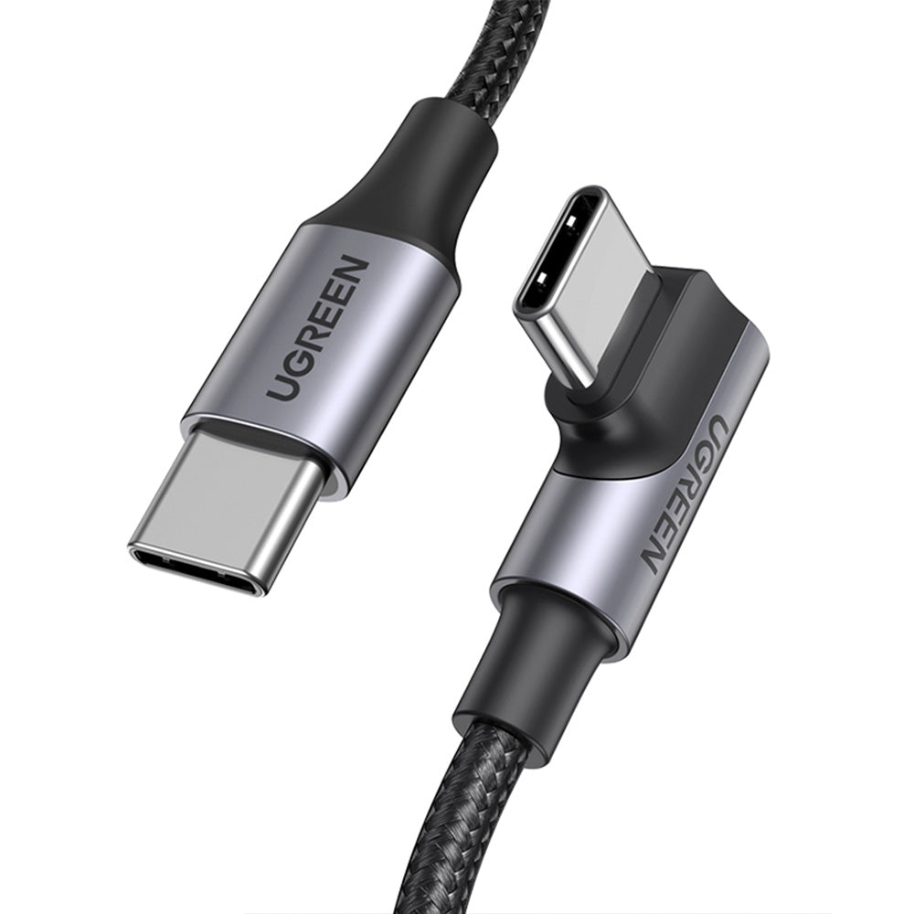 Cable curvo Usb-c a Usb-c de 3M Ugreen