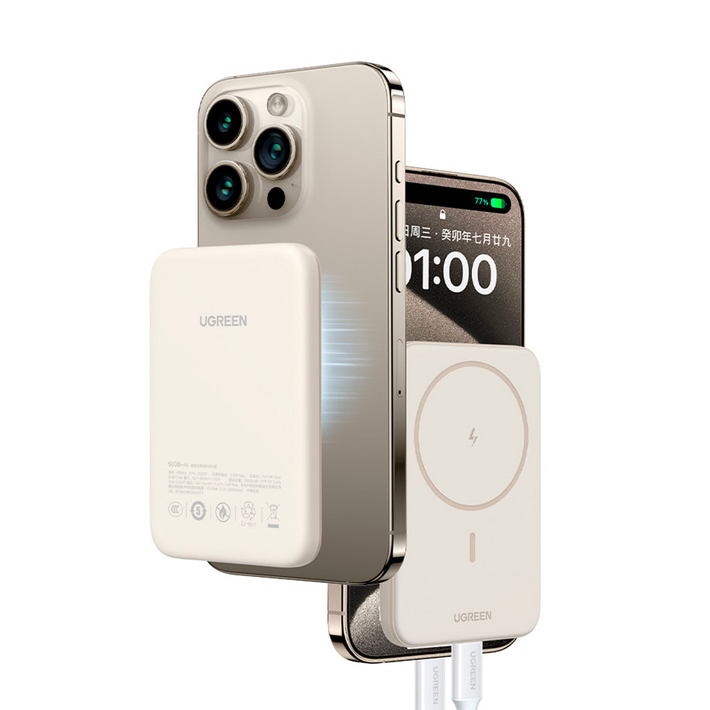 Powerbank Ugreen Magnética Portátil 10000 mAh 20W PB561