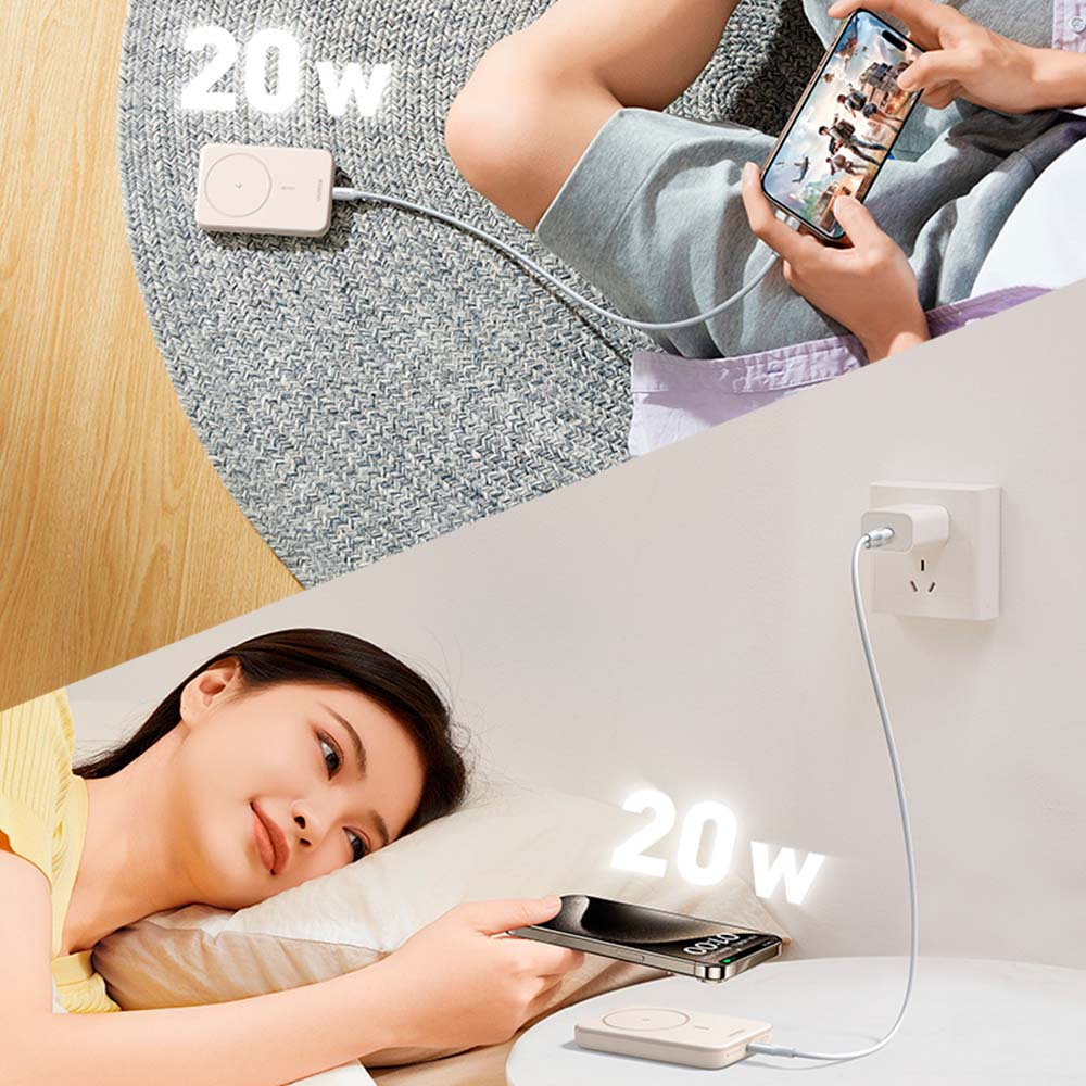 Powerbank Ugreen Magnética Portátil 10000 mAh 20W PB561