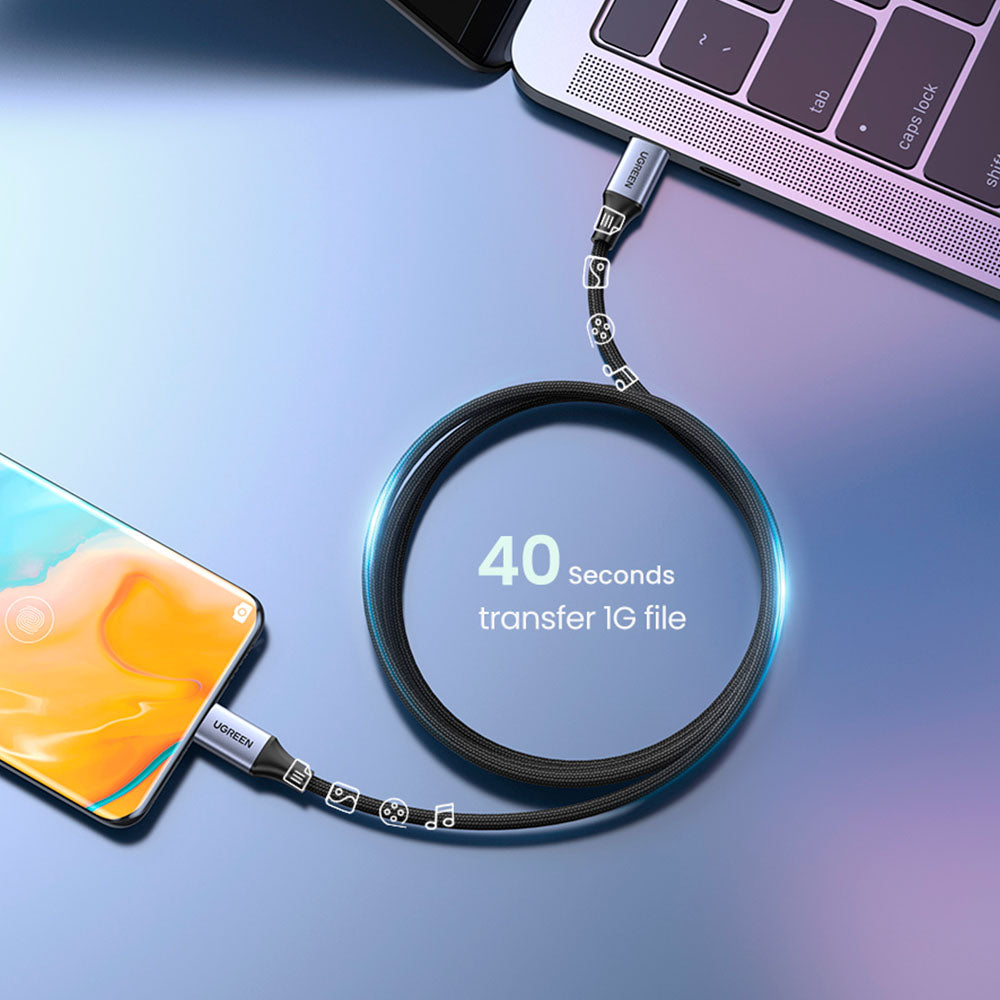 Cable USB-C a USB-C 240W de 2 Mts Ugreen