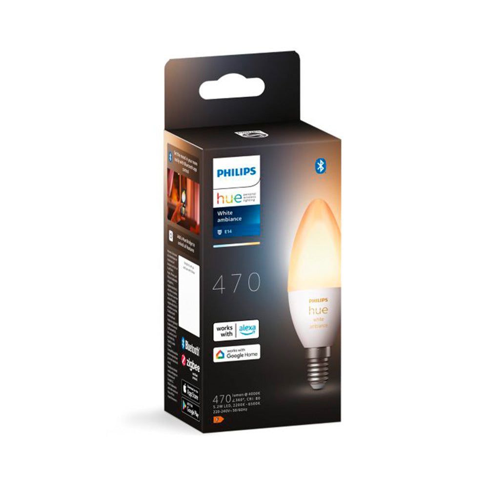 Pack Ampolleta inteligente White Ambience B39 E14 Philips Hue
