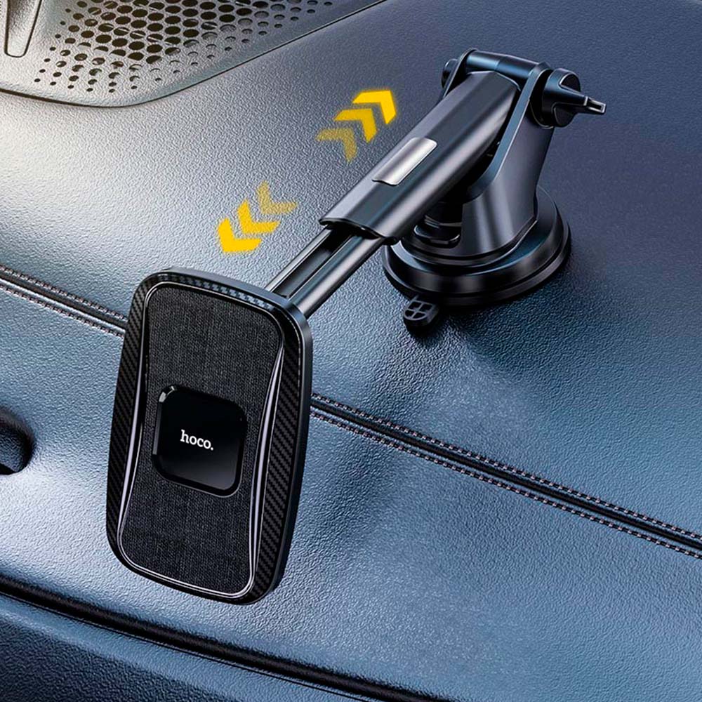 Soporte Magnético para auto Hoco CA75 Inalámbrico - Negro