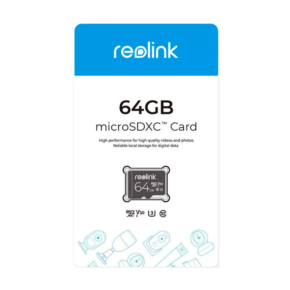 Tarjeta MicroSD 64GB Reolink