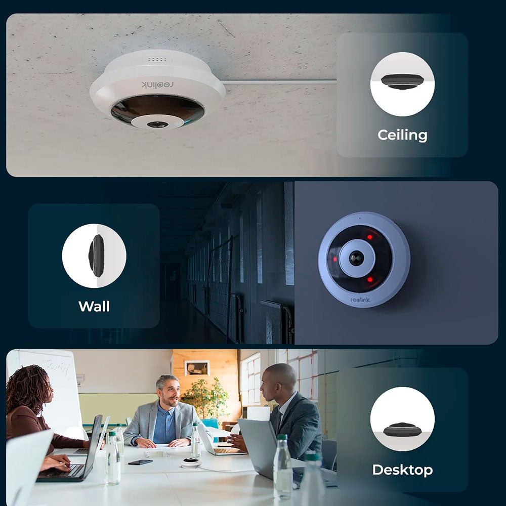 Cámara de Seguridad FE-W Panorámica 360° 2K Reolink