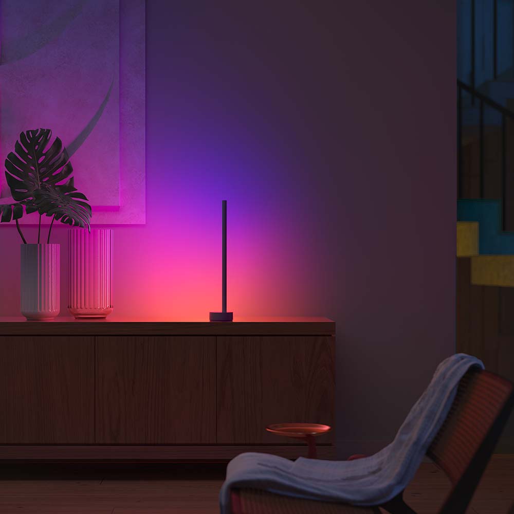 Philips HUE Signe Gradient Lámpara de mesa Inteligente Luz Blanca y Color