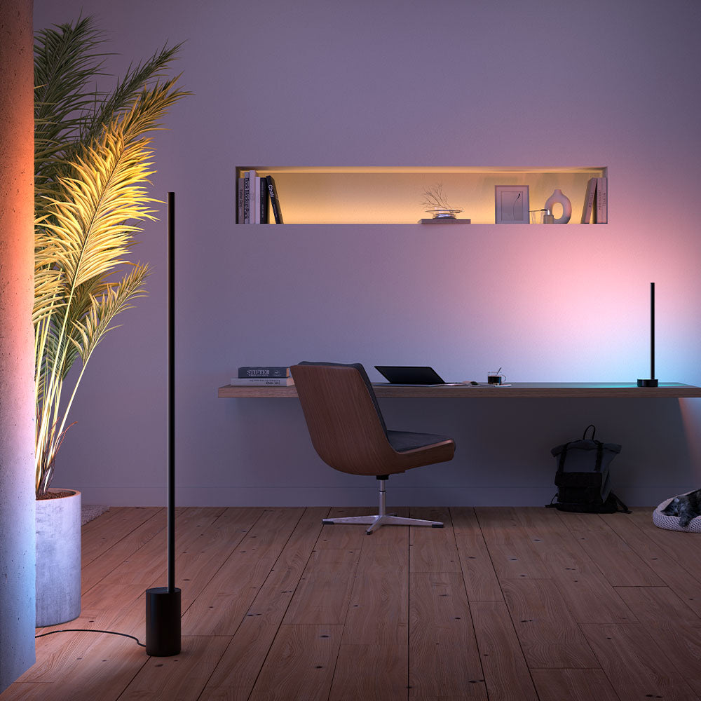 Lampara De Pie Inteligente Philips Hue Signe Rgb