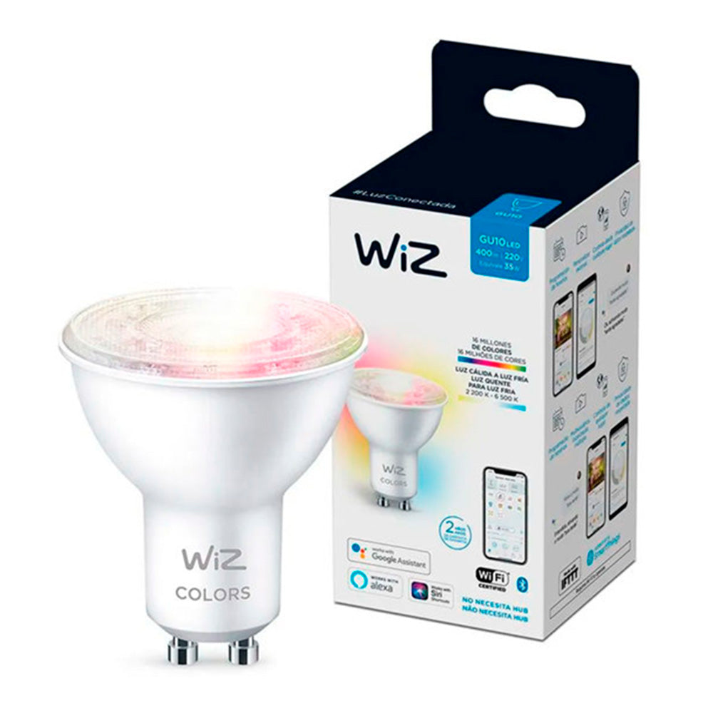 Ampolleta GU10 Multicolor WiFi Wiz