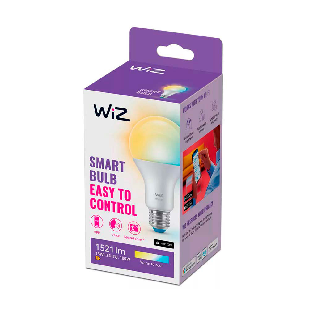 Ampolleta Wiz de 100W WiFi RGB A67 E27