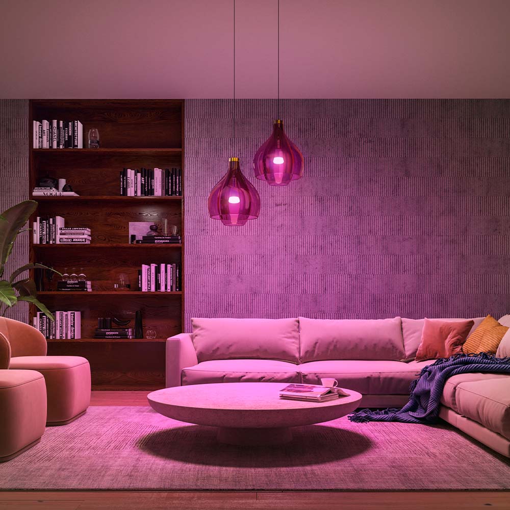 Ampolleta Led Philips Hue E27 1.100lm, Rgb, Bt, Wifi, 9 Watt