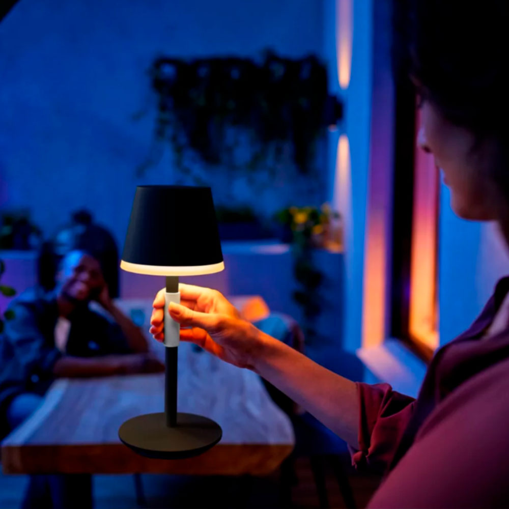 Lámpara de Mesa Portátil Philips Hue Go
