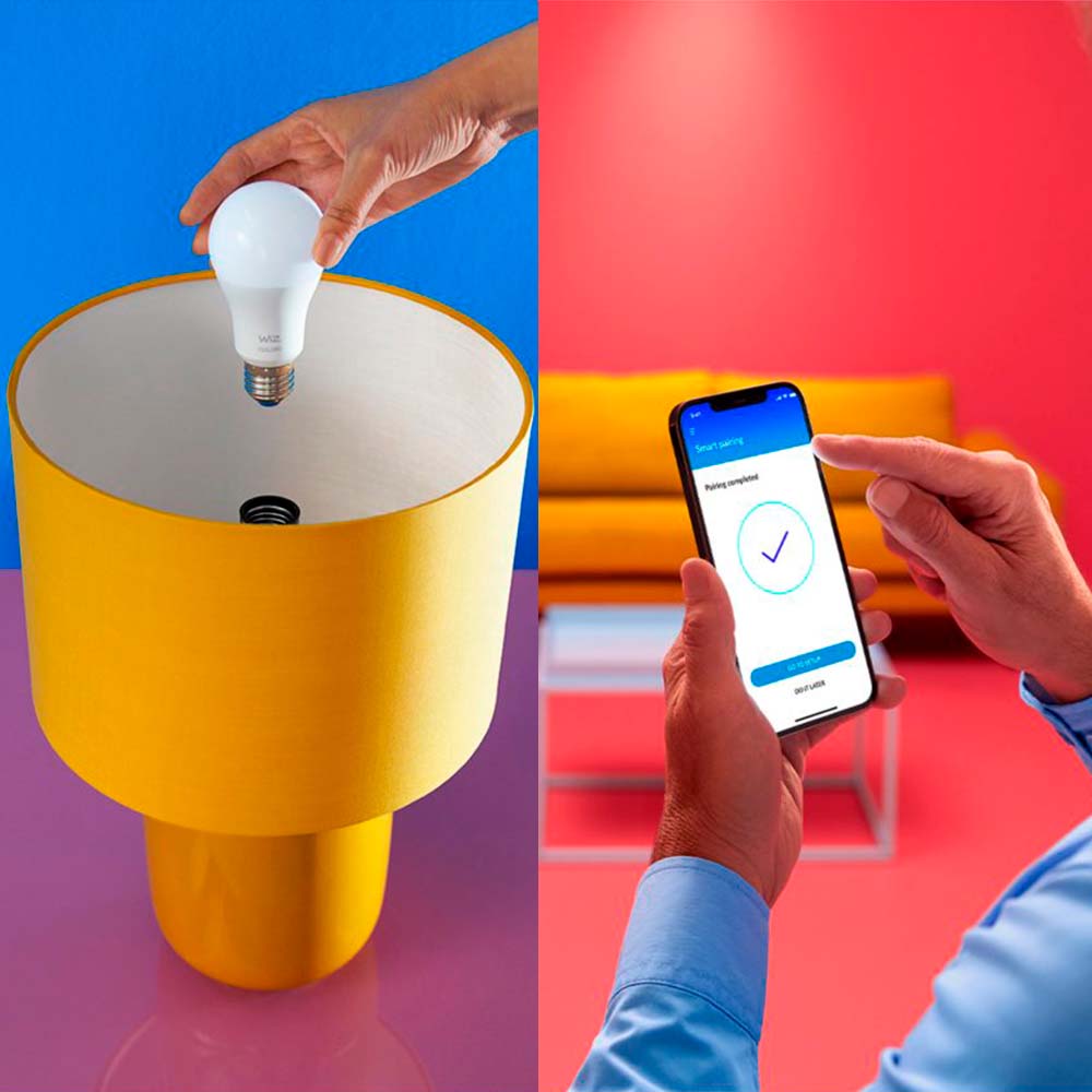 Ampolleta Globo RGB Wiz WiFi 75W