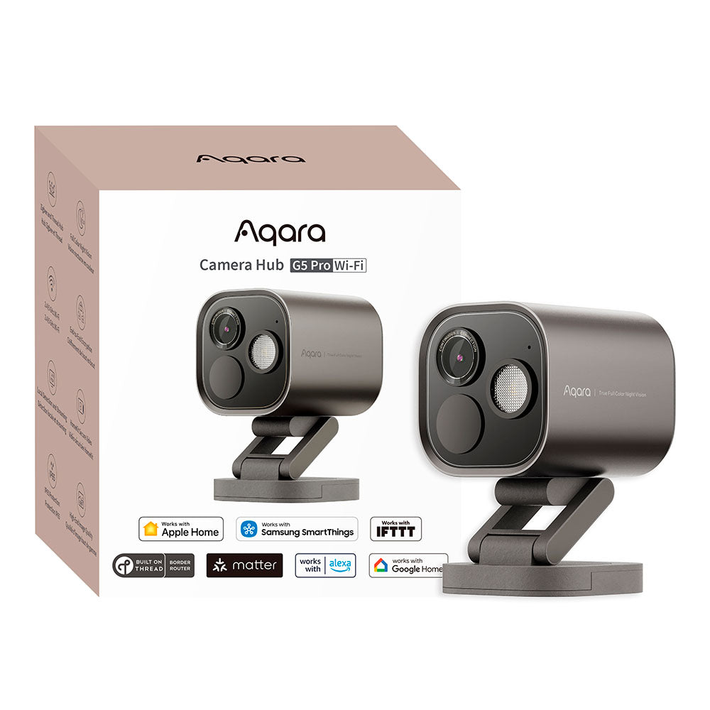 Pack Cámara de Exterior WiFi y Matter Hub G5 Pro