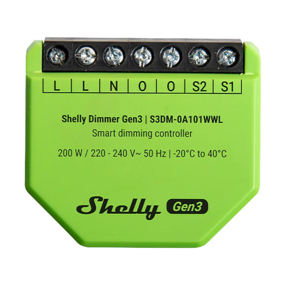 Regulador de Intensidad Dimmer G3 Shelly