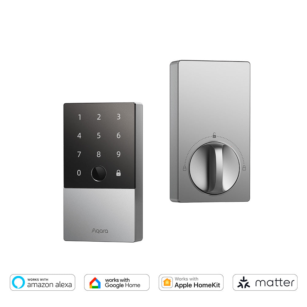 Cerradura Smart Kit U100 Zigbee 3.0 Silver Aqara