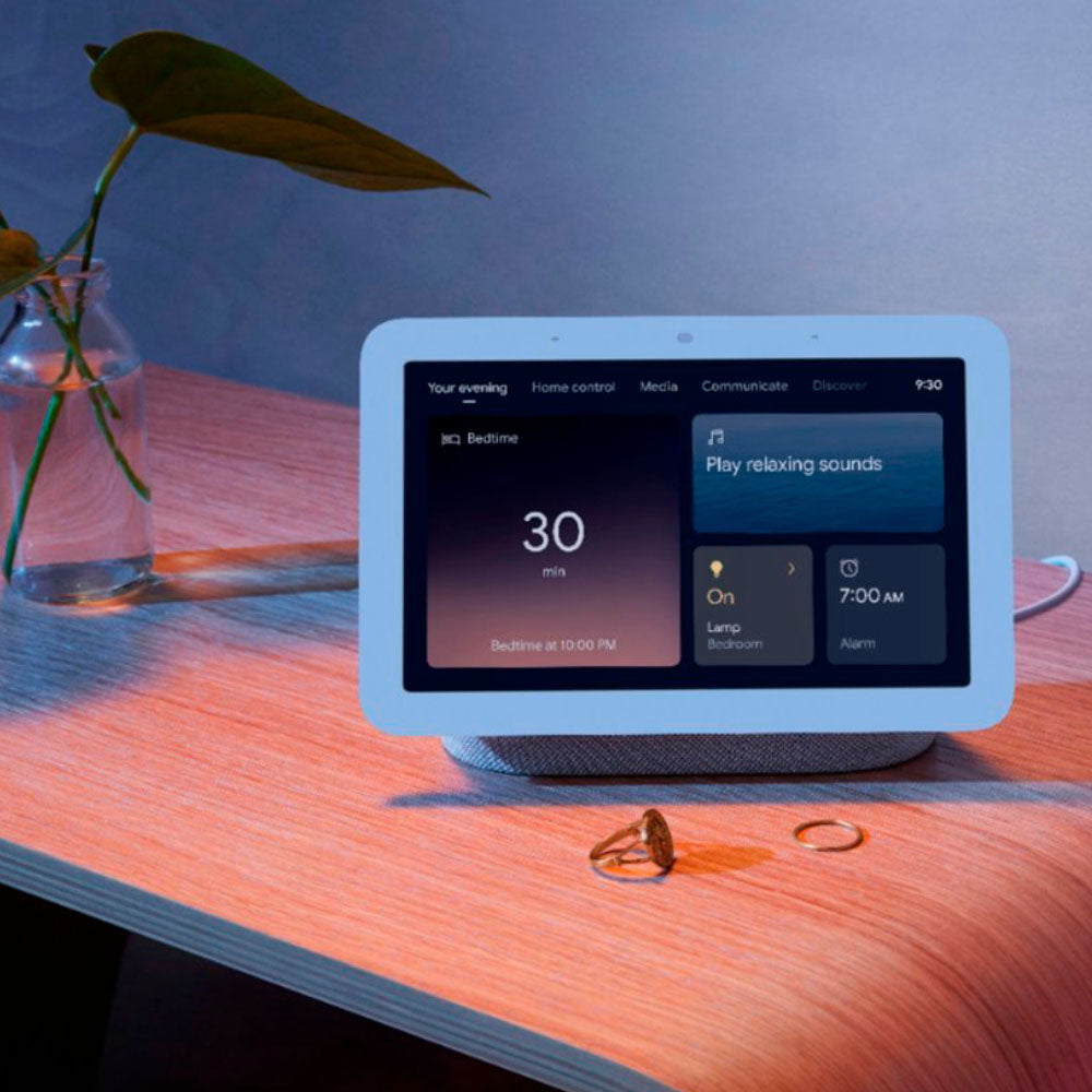 Google Nest Hub 7” Smart Display 2da Gen Charcoal