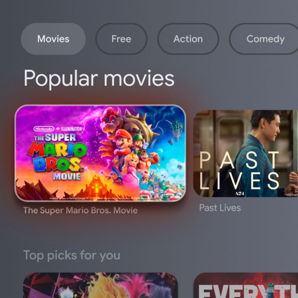 Google TV Streamer 4K - Porcelain