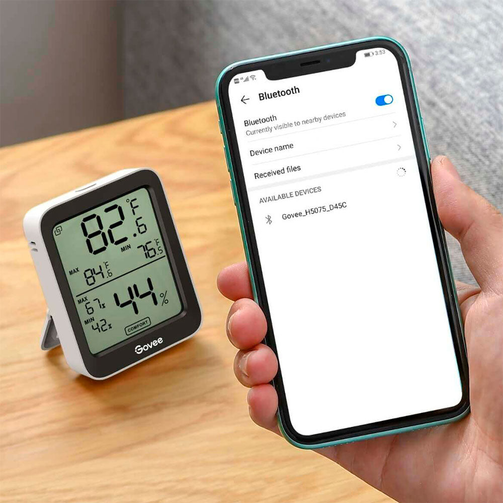 Pack 3x Termómetro Higrómetro Bluetooth Govee