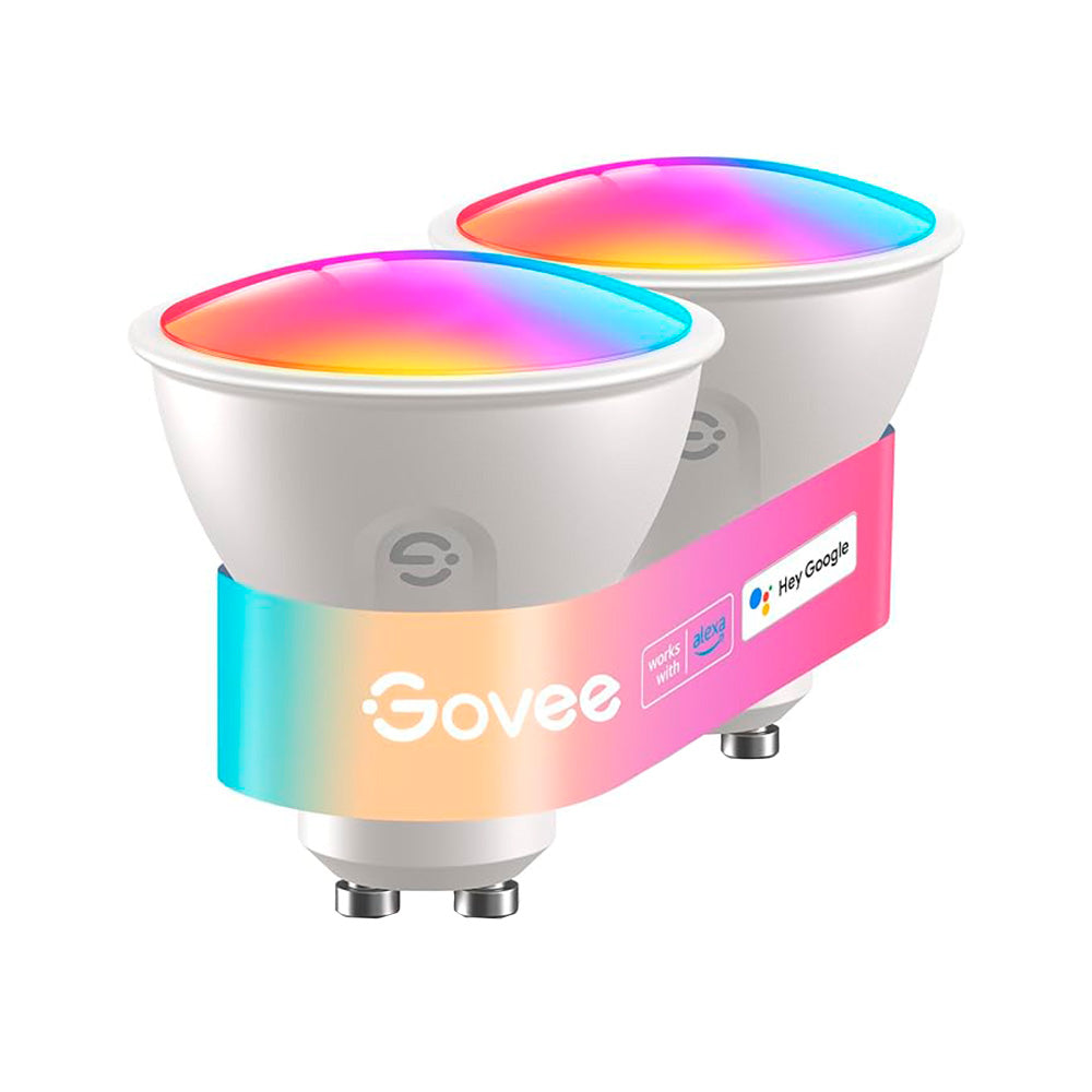 Pack Ampolletas Govee WiFi Smart GU10 RGBWW