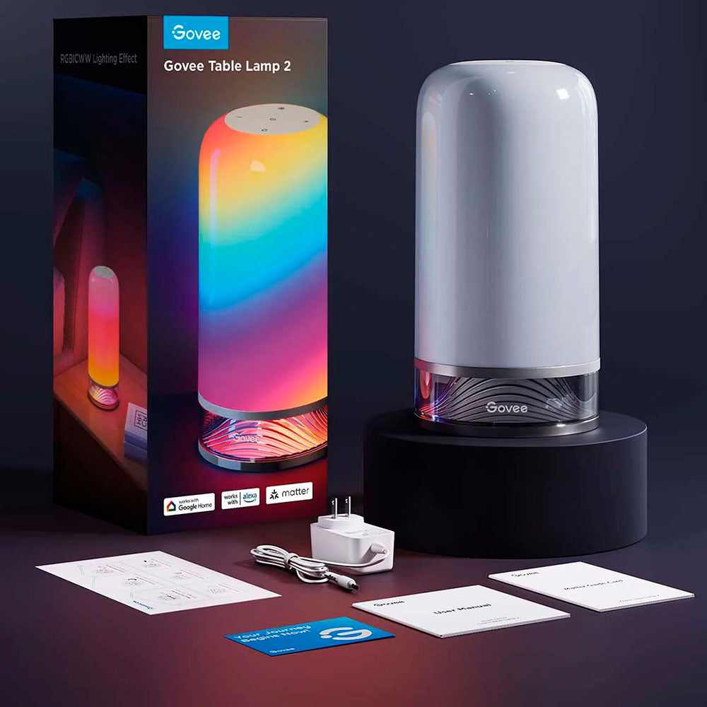 Lámpara de Mesa Inteligente 2 RGBICWW Govee