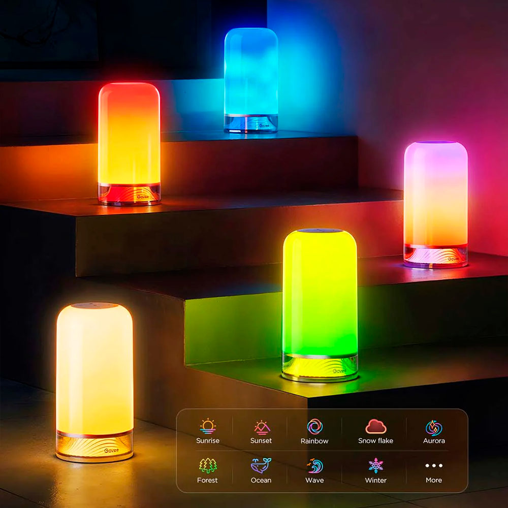 Lámpara de Mesa Inteligente 2 RGBICWW Govee