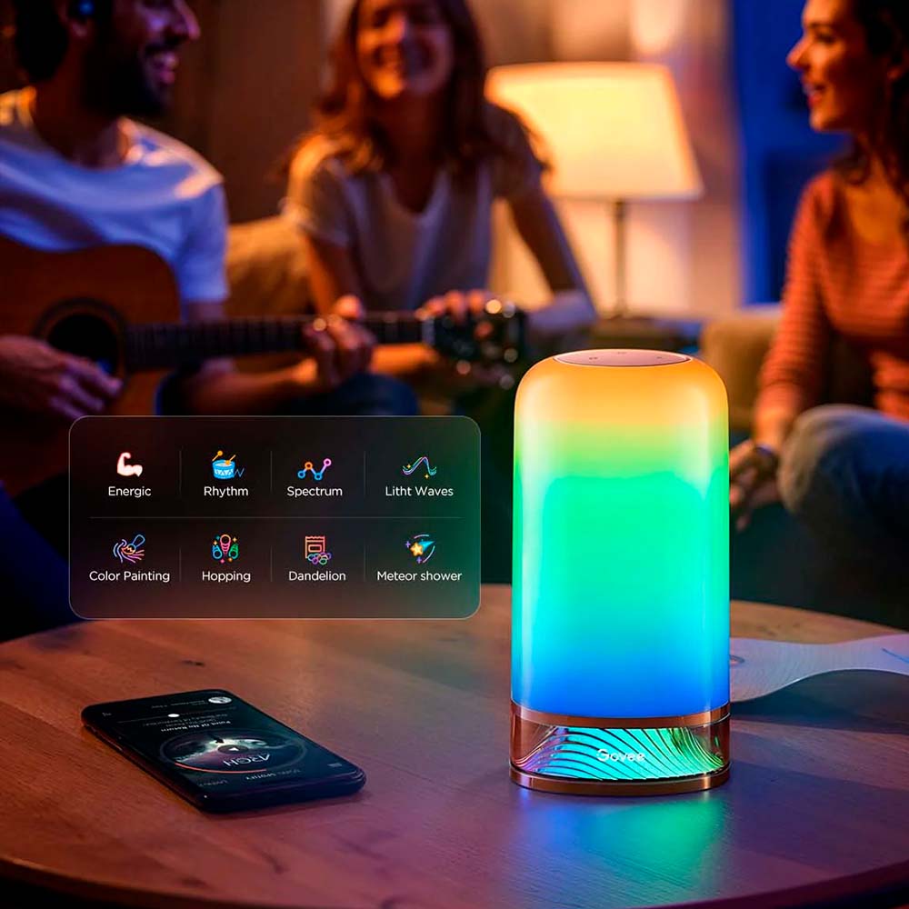 Lámpara de Mesa Inteligente 2 RGBICWW Govee