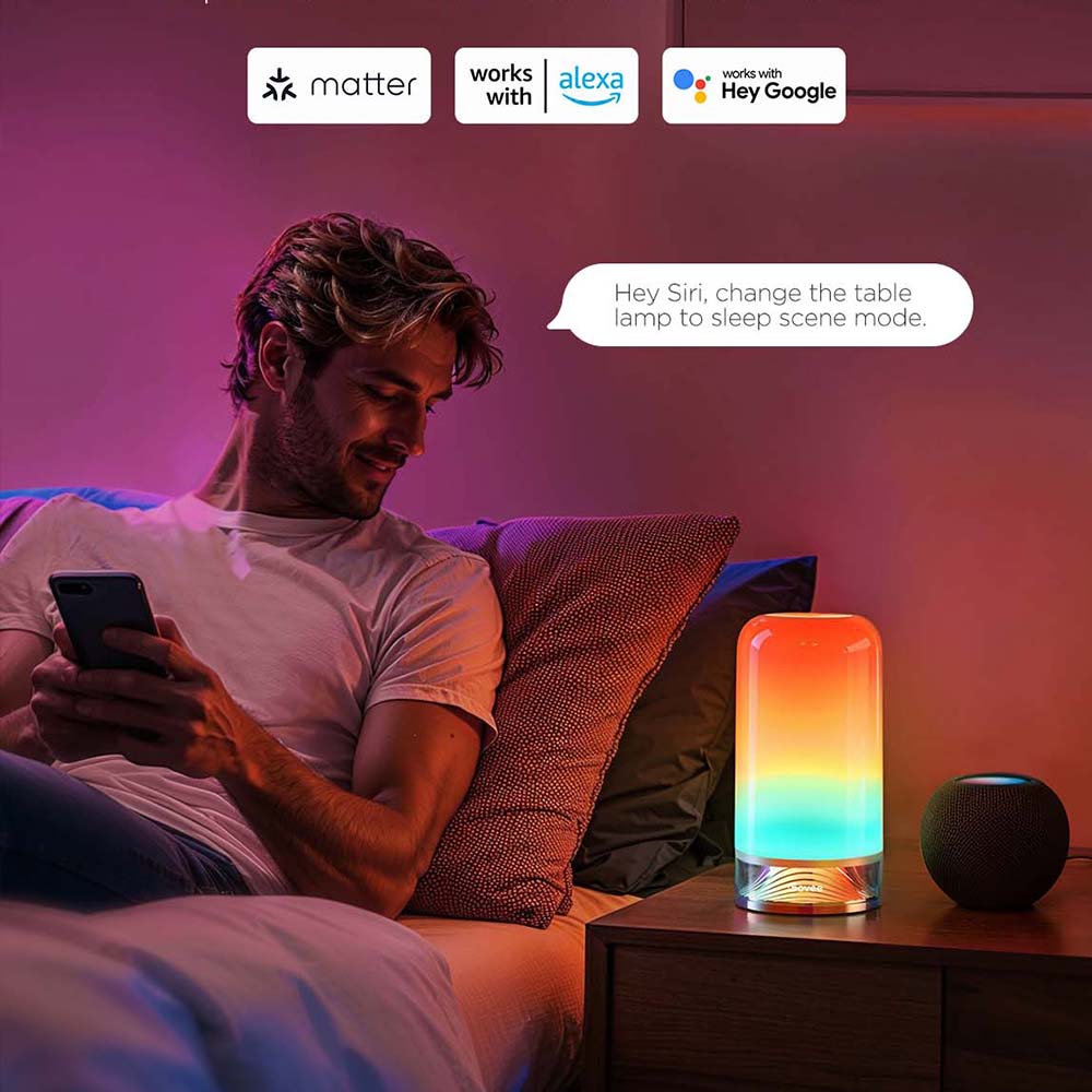 Lámpara de Mesa Inteligente 2 RGBICWW Govee