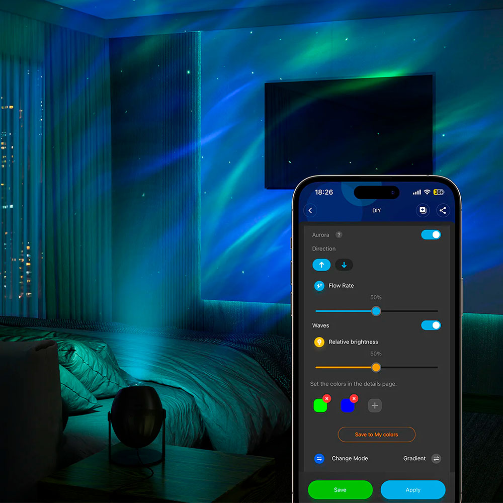 Proyector de Estrellas Pro WiFi y Bluetooth Govee