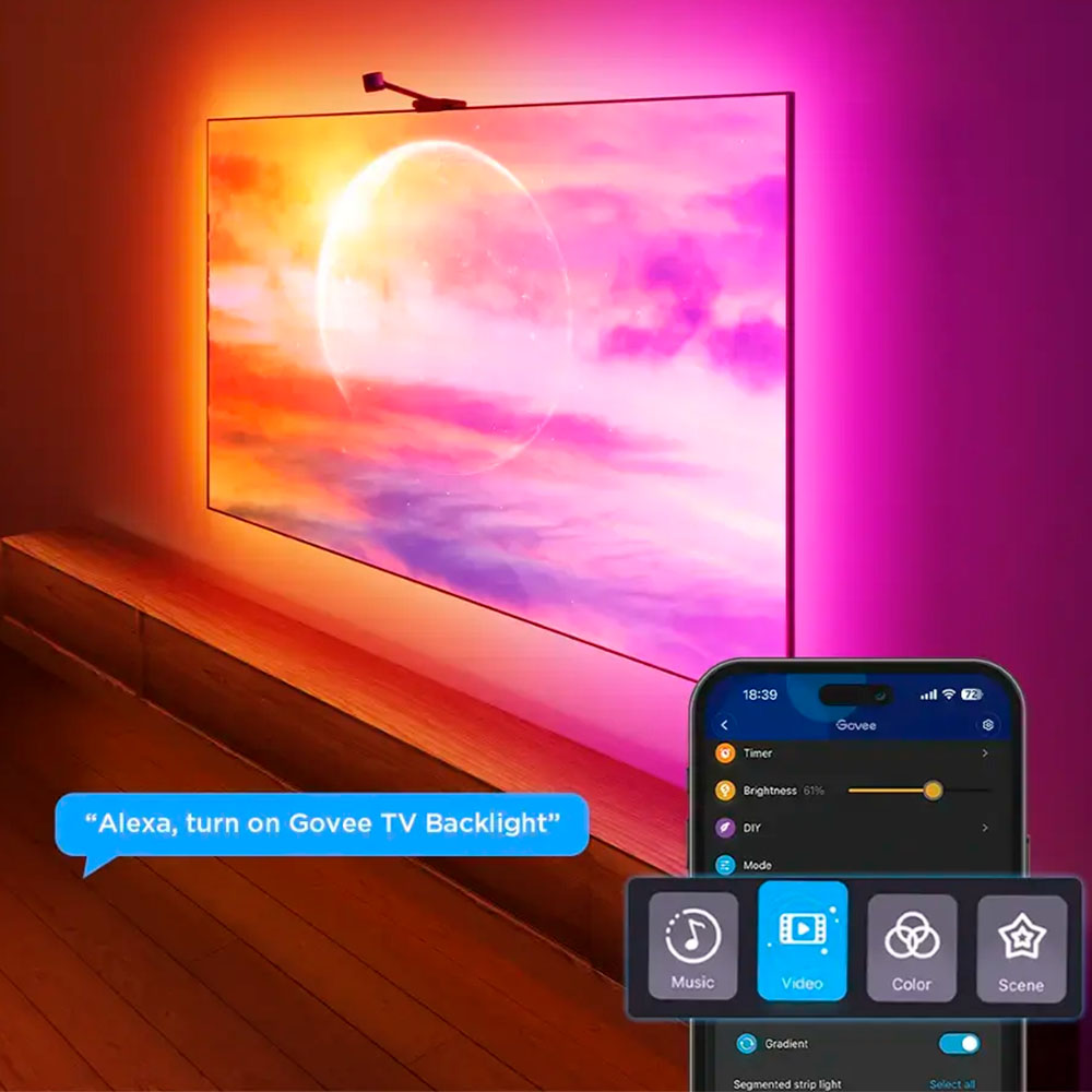 Retroiluminación Smart TV 3S 75-85" Govee