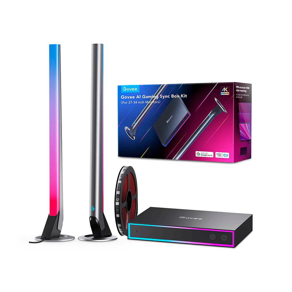 Kit Sincronización de Luces Gamer AI con HDMI - Govee Open Box