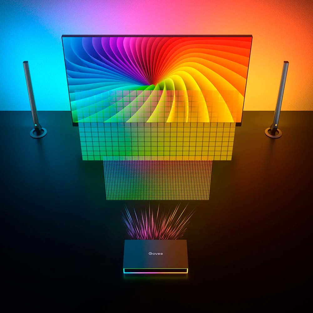 Kit Sincronización de Luces Gamer AI con HDMI - Govee Open Box