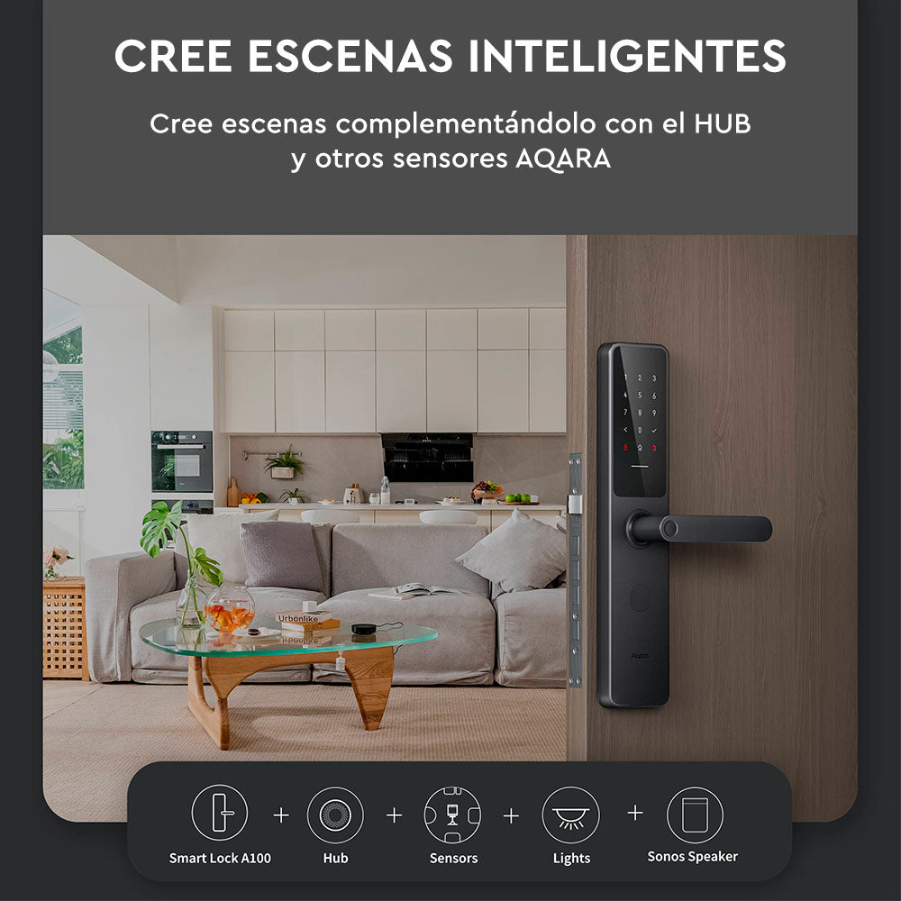 Cerradura Inteligente A100 Aqara incluye instalación en Santiago