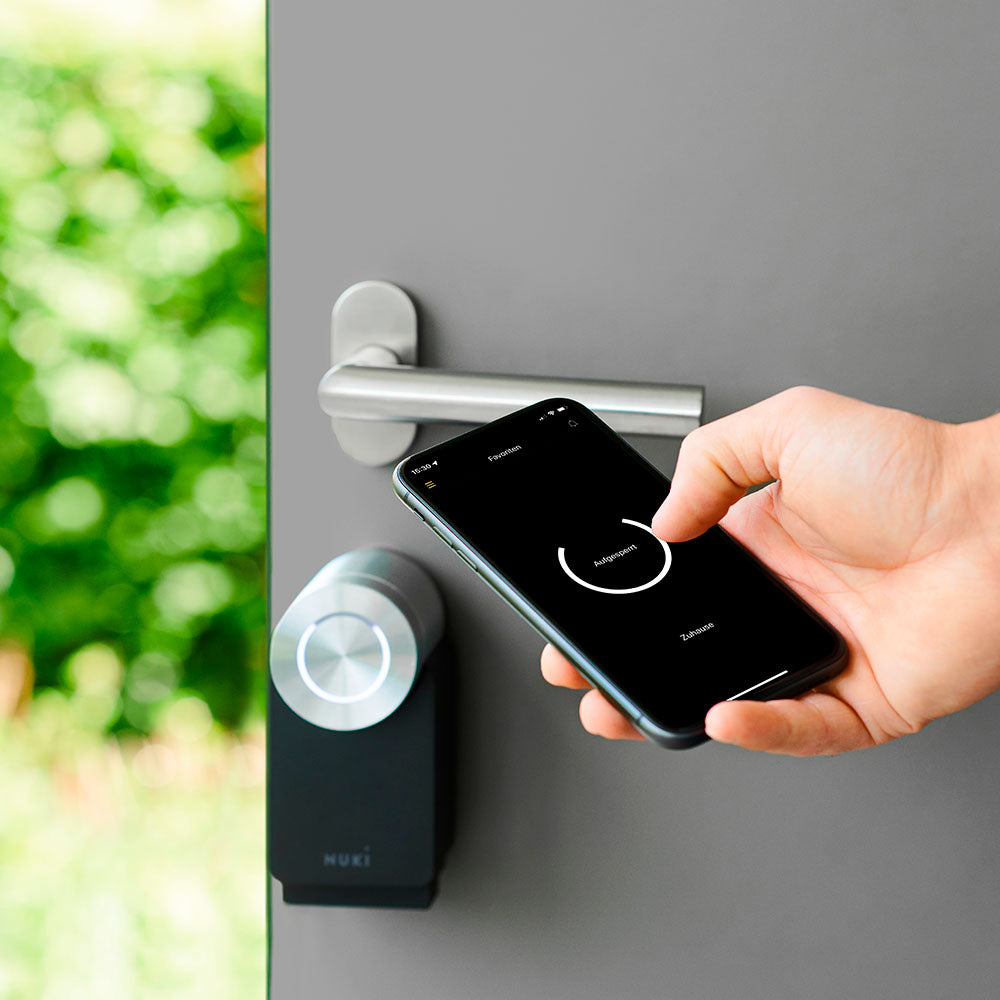 Kit Cerradura Smart Lock 3.0 Pro Negro + Teclado Keypad 2.0 Nuki