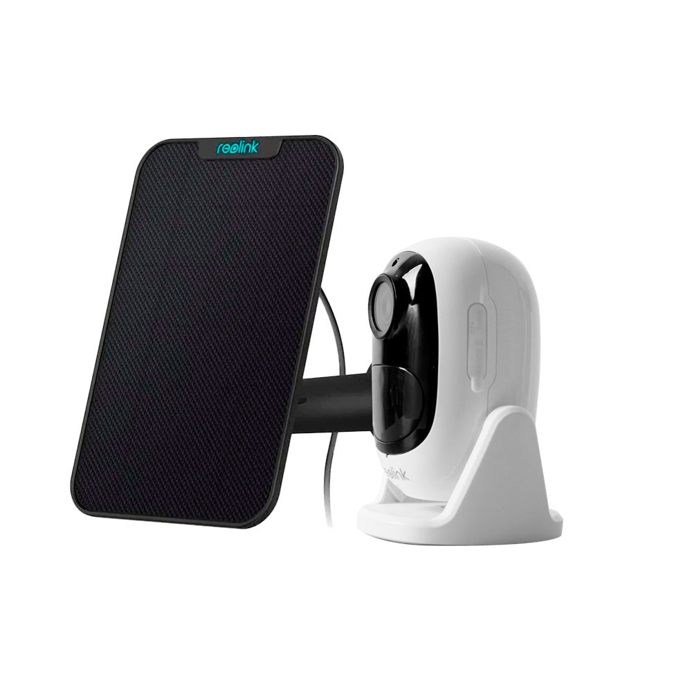 Kit Cámara de Seguridad Exterior WiFi Argus 2E + Panel Solar Reolink