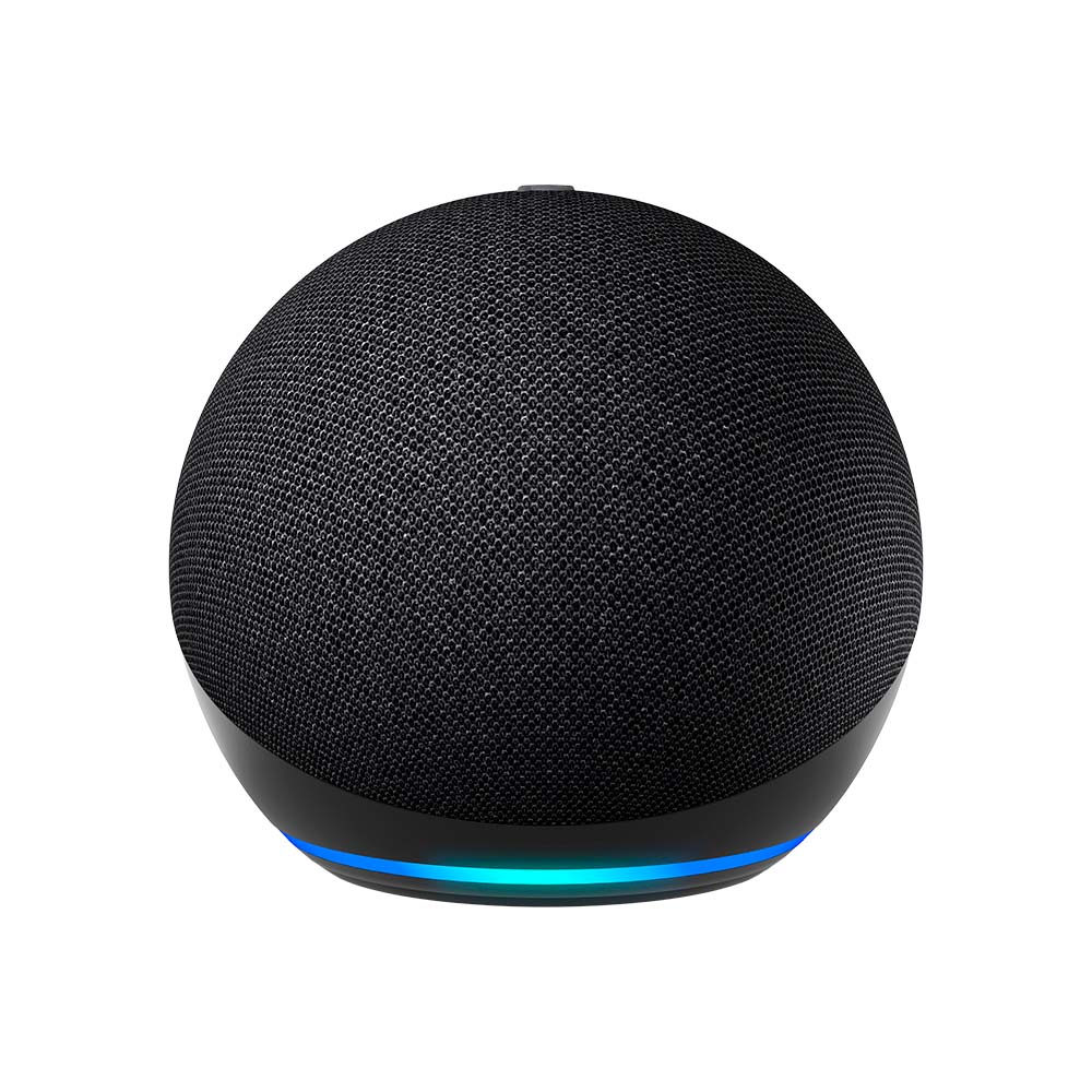 Kit Echo Dot 5 Gen + 2x Ampolletas Smart RGBWW + 1x Sensor de puerta y ventana