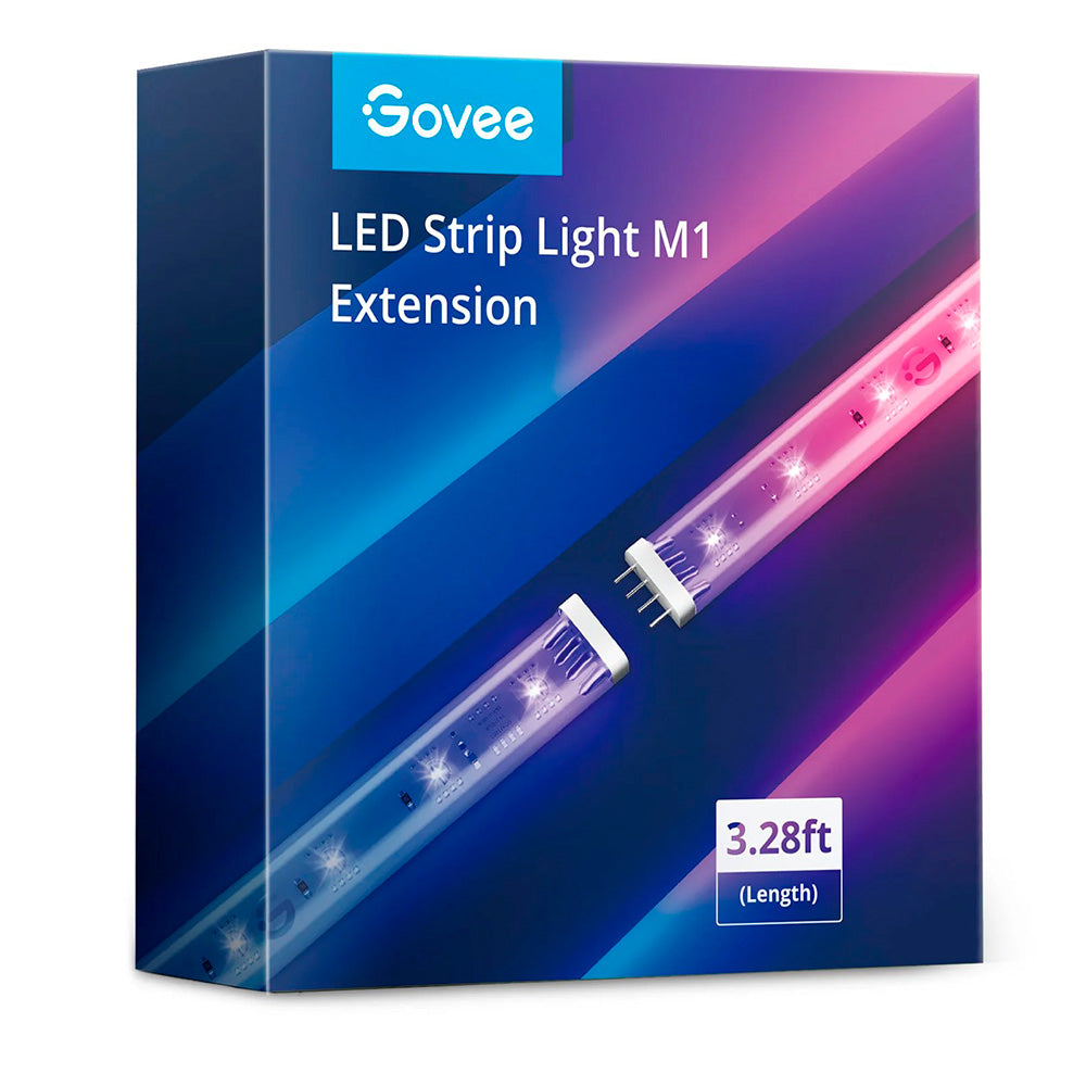 Kit Tira de Luces Led RGBIC 5 Mts M1 Wifi + extension Tira de luz LED Govee M1