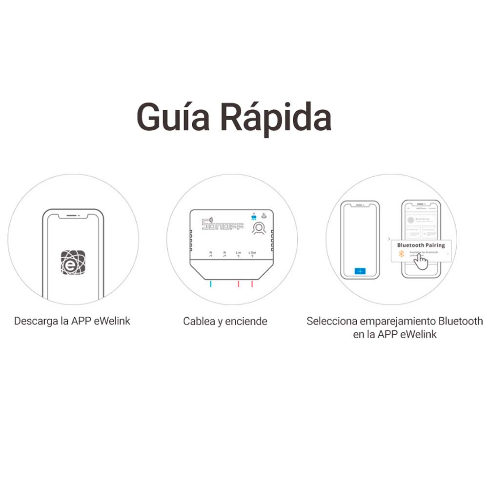 Interruptor Smart DIY Mini R3 Sonoff