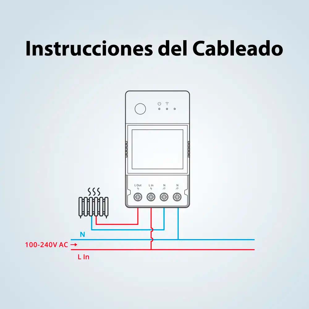 Interruptor WiFi TH Elite 20A Sonoff