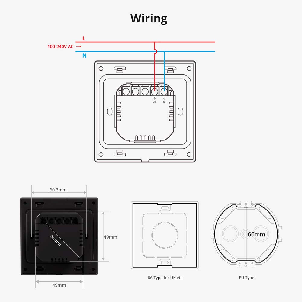 Panel de Control WiFi NSPanel Pro Sonoff