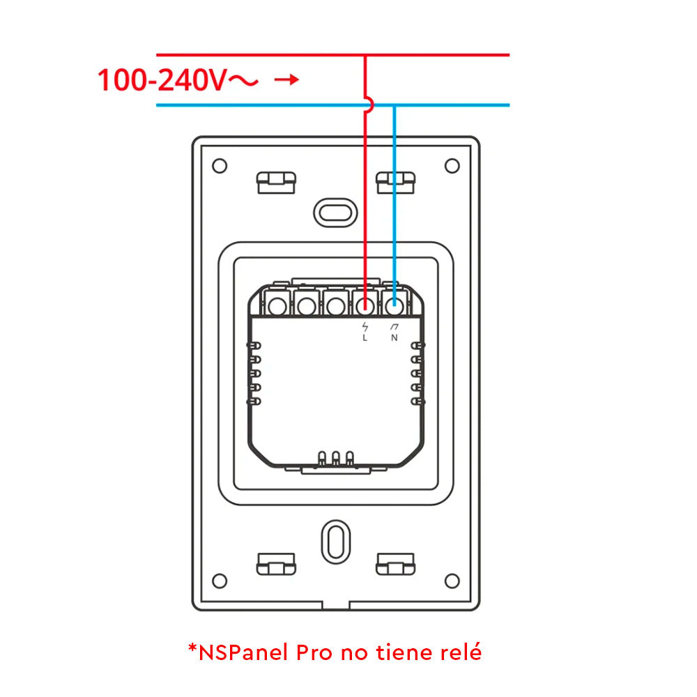 Panel de Control Sonoff WiFi y Matter NSPanel Pro 120