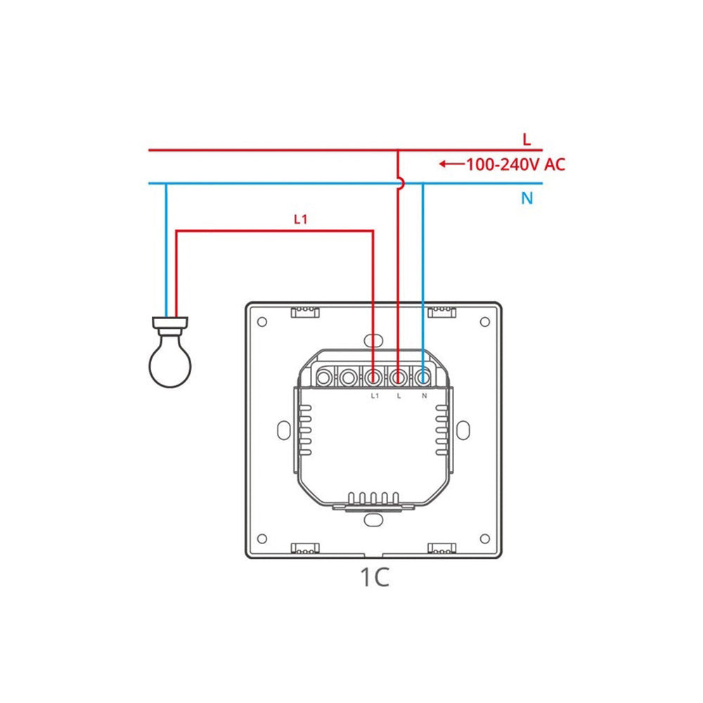 Interruptor WiFi Sonoff SwitchMan M5 1 Canal Matter