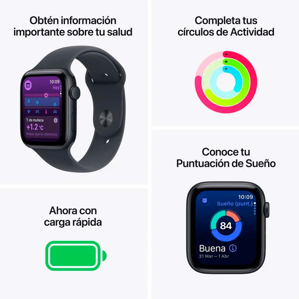 Apple Watch SE 3 GPS 44 mm – Blanco Estelar