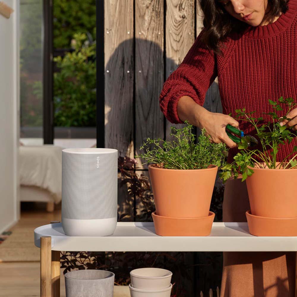 Parlante Inalámbrico WiFi y Bluetooth Sonos Move - Blanco