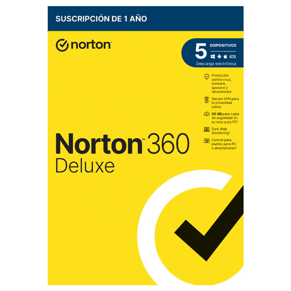 Norton 360 Deluxe - 5 Dispositivos