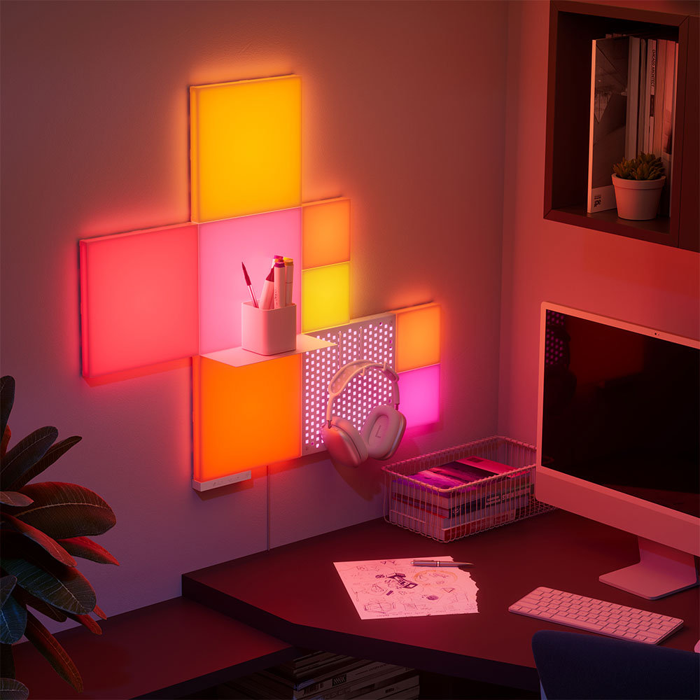Nanoleaf Combo Blocks XL Smarter Kit - Pack de 10