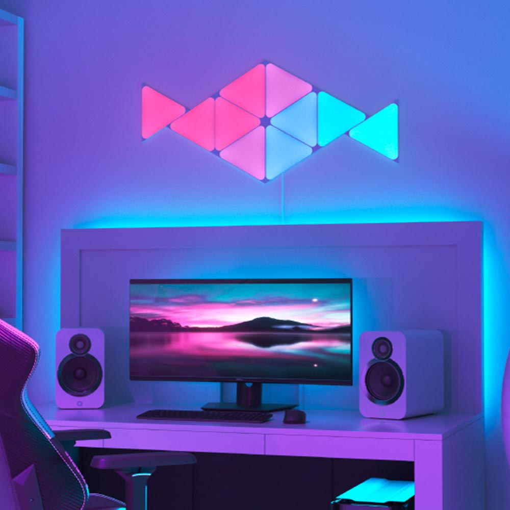 Pack De Expansión Triangular 3 Paneles Nanoleaf