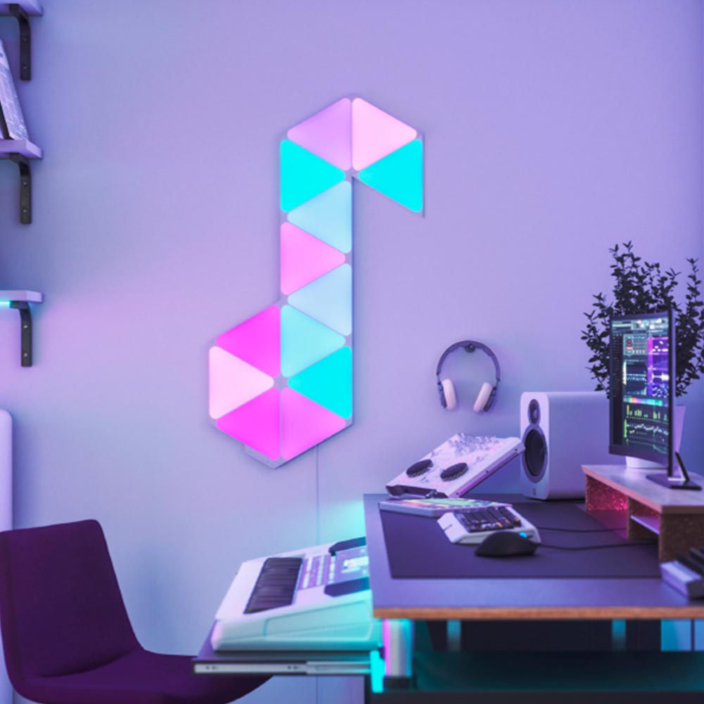 Pack De Expansión Triangular 3 Paneles Nanoleaf