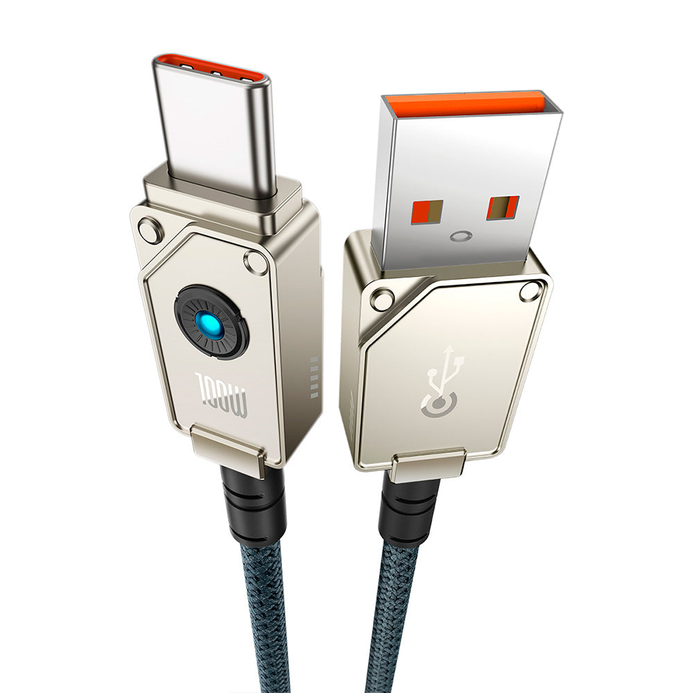 Cable de Carga Rápida USB a Tipo-C Unbreakable 2Mts 100w Baseus Open Box