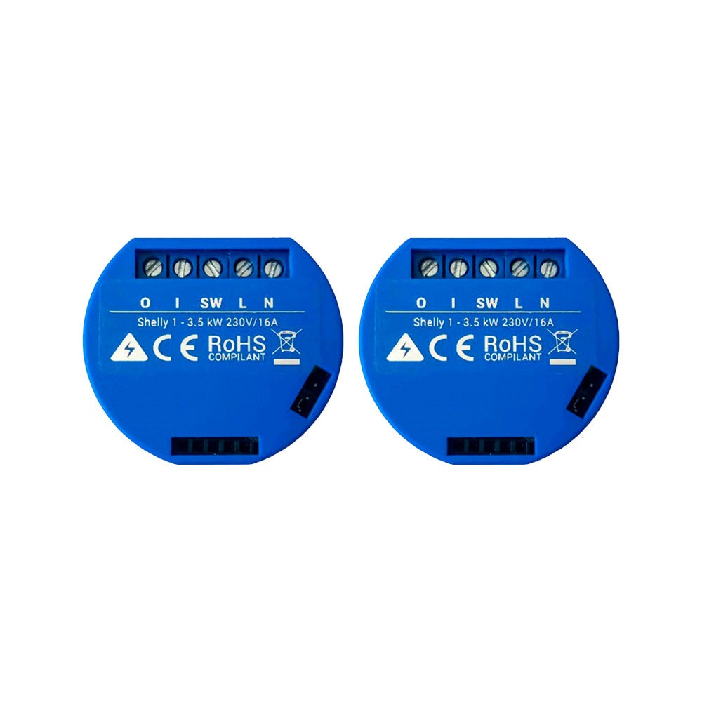 Pack Interruptor Relay WIFI 1 UL Shelly