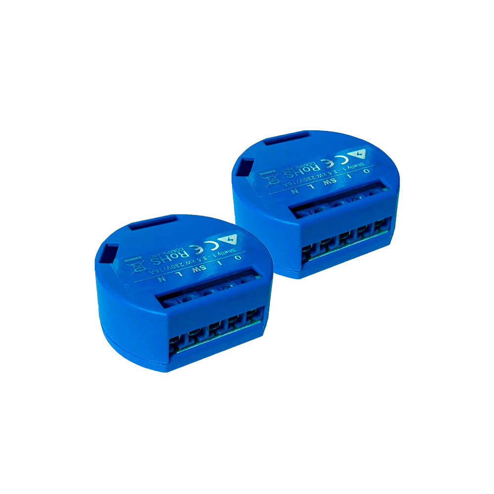 Pack 2x Rele Shelly 1 UL